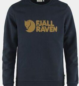 Fjallraven Mens Logo Sweater Dark Navy Size: (L)