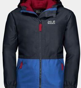 Jack Wolfskin Youth Snowy Days Jacket 14+ Night Blue Size: (14years)