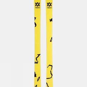 Volkl Men's Revolt 87 Skis (Ski Only) Yellow Size: (161 cm)
