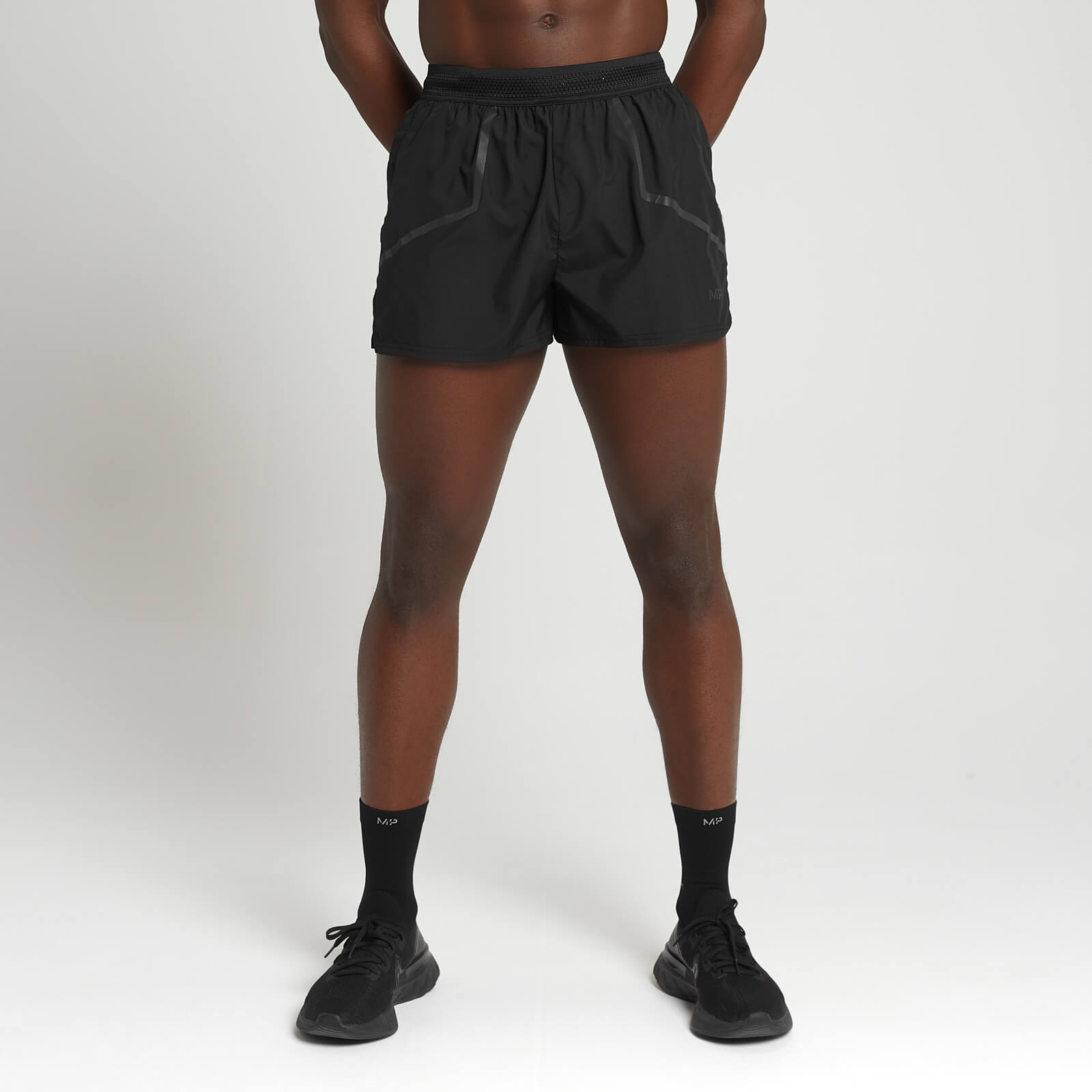 MP Men's Velocity Ultra 3 Inch Shorts - Black - XXXL