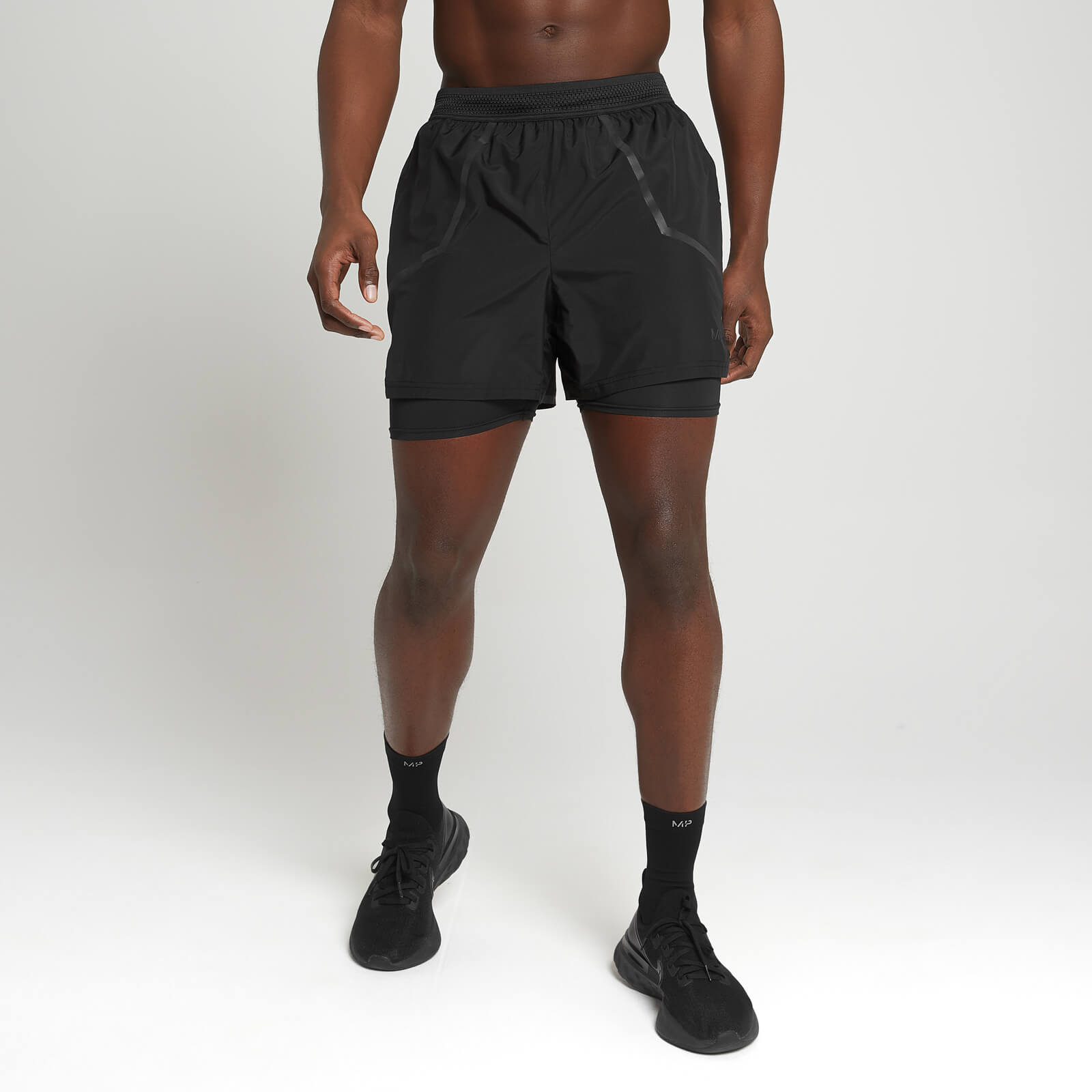 MP Men's Velocity Ultra 2 In 1 Shorts - Black - XL