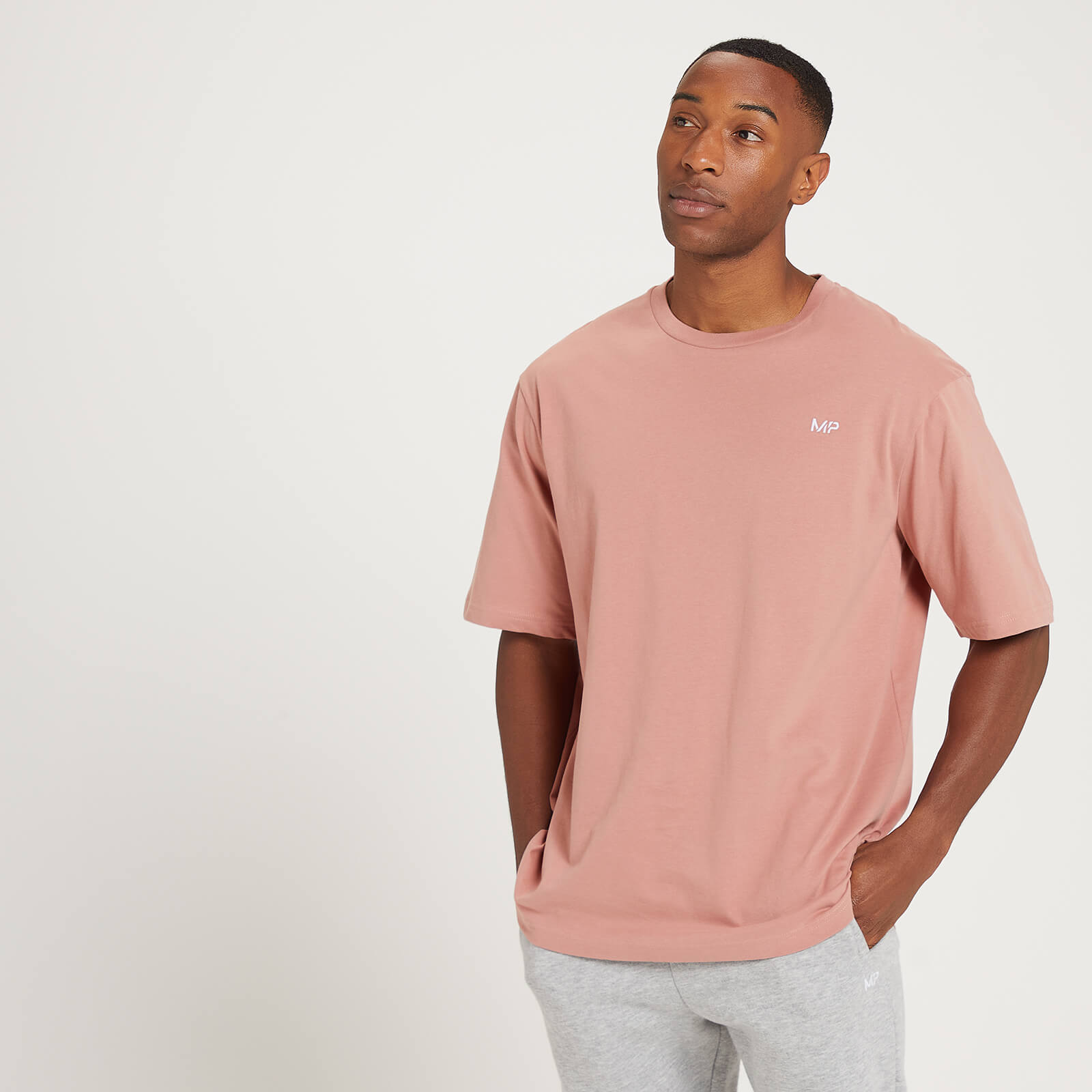 MP Men's Oversized T-Shirt - Washed Pink - XL