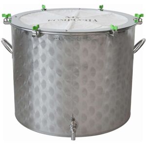 Polsinelli Troll - Fermentatore Inox Per Kombucha Basso 150 L Con Manig