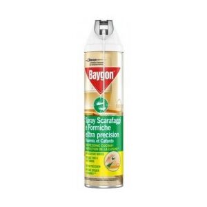 12 Pz Baygon Spray Insetticida Cucina Extra Precisione Scarafaggi Formiche 400ml