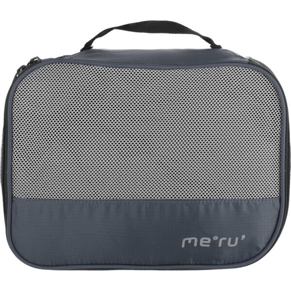 meru mesh bag classic grey m (34 x 24 x 6 cm)