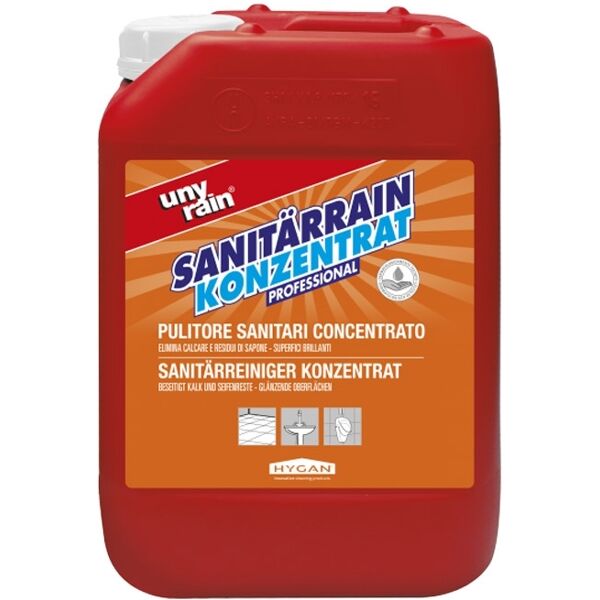 unyrain sanitarrain concentrato - pulitore sanitari 10l