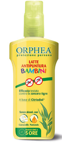Antica Farmacia Orlandi Orphea Bambini Latte A/puntura 100