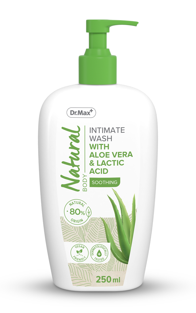 Dr.Max Natural Intimate Wash with Aloe Vera and Lactid Acid 250 ml