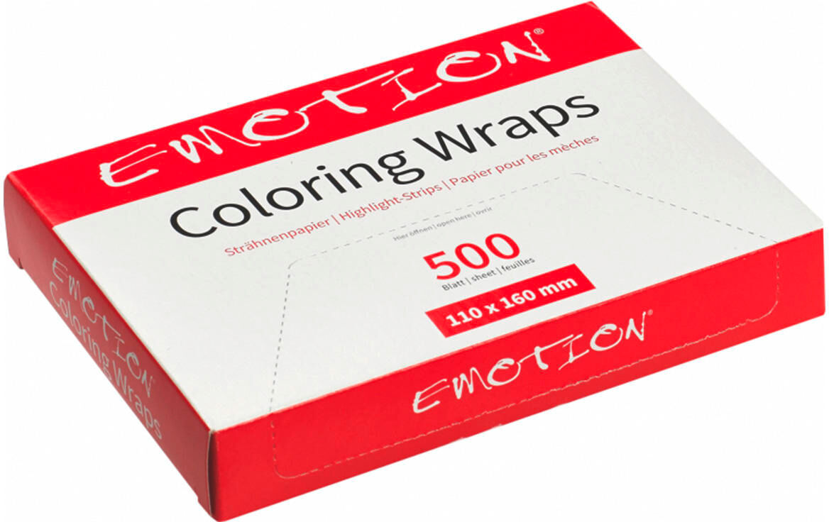 Efalock Emotion Coloring Wraps 110 x 160 mm