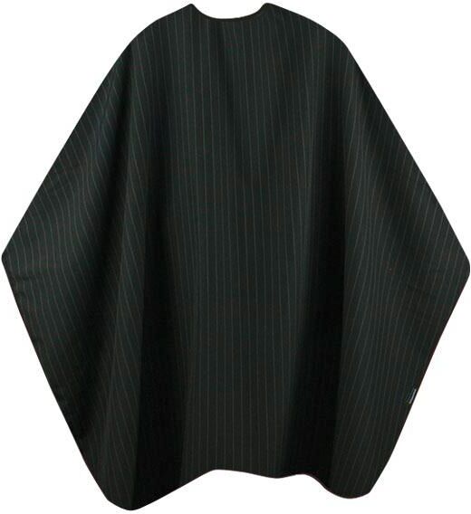 Trend Design Mens Cape Black Druckknopfverschluss Nero