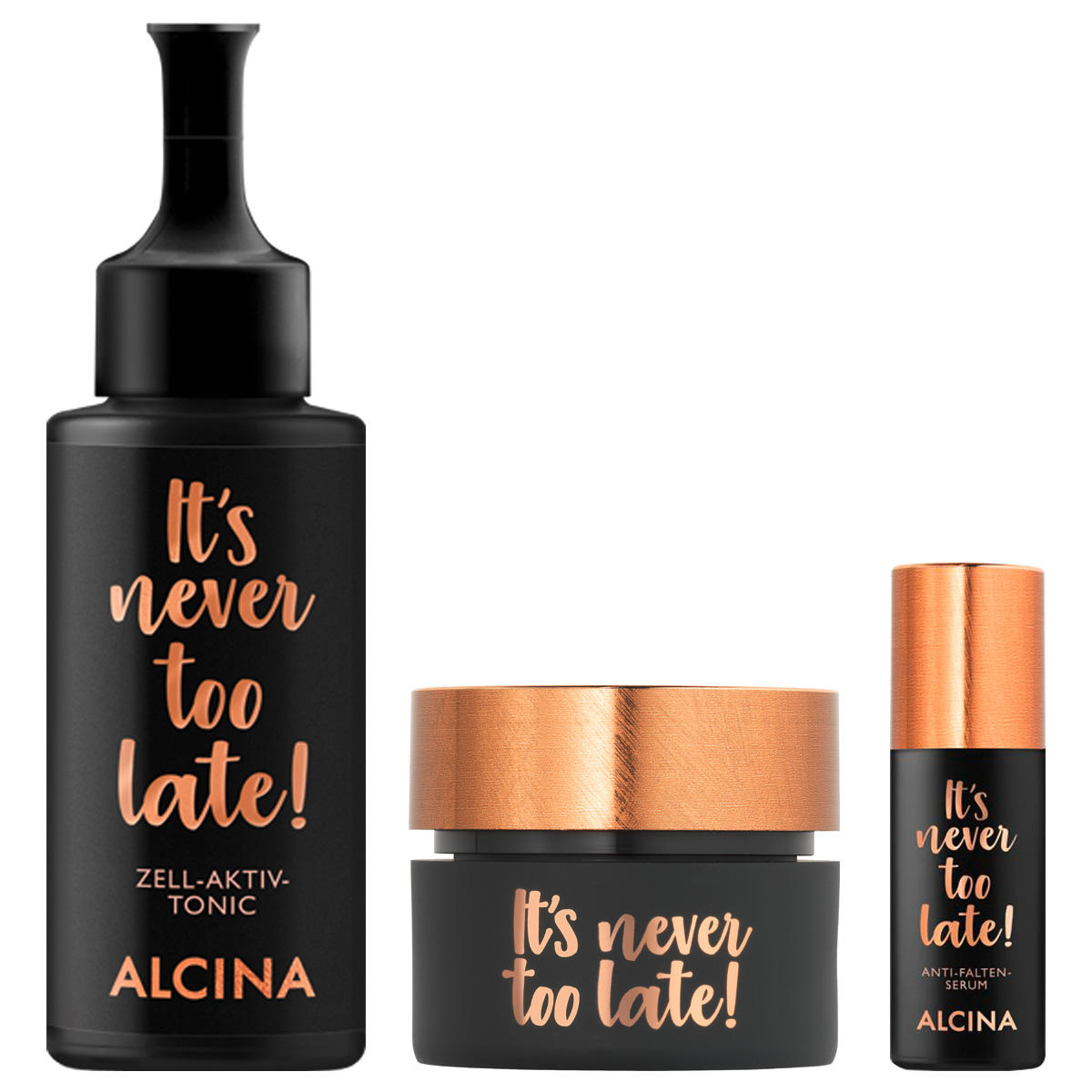 Alcina It's never too late Facecare Set