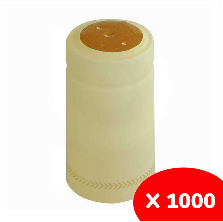 Polsinelli Capsula in PVC crema ⌀31 (1000 pezzi)