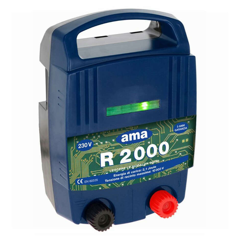 Polsinelli Elettrificatore a batteria AMA Ranch R2000 230V 1,7 J