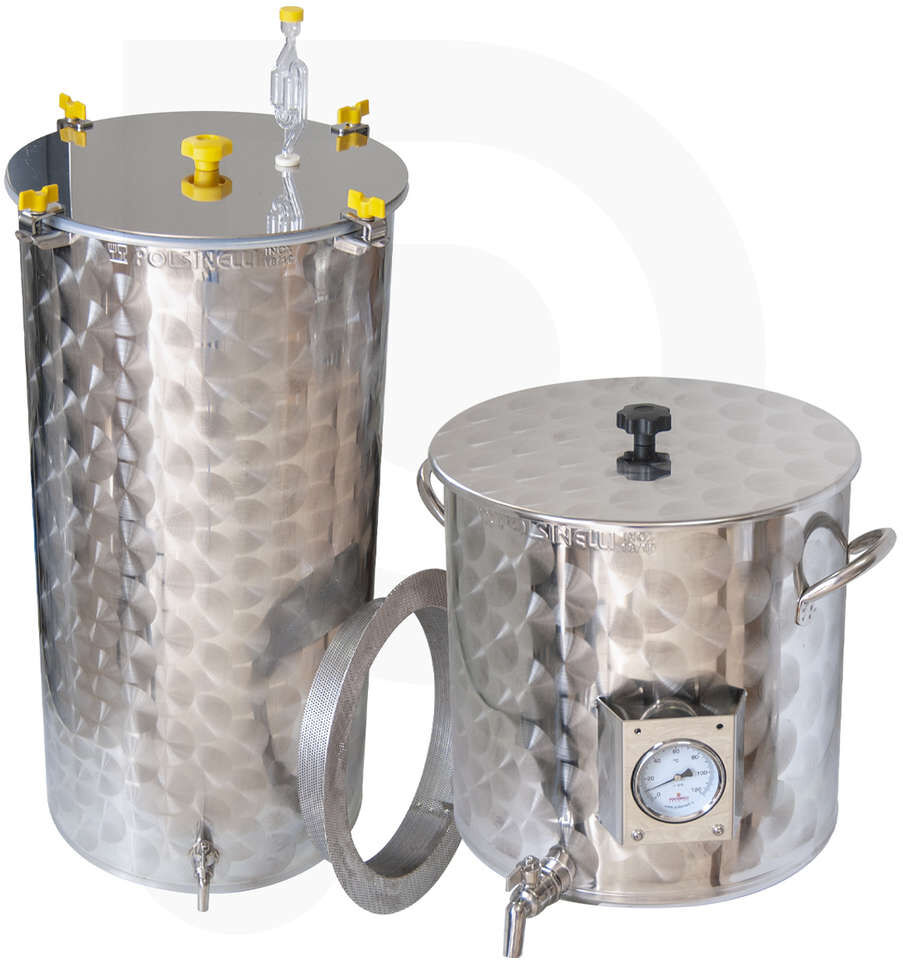 Polsinelli Kit homebrewing inox Halo 200