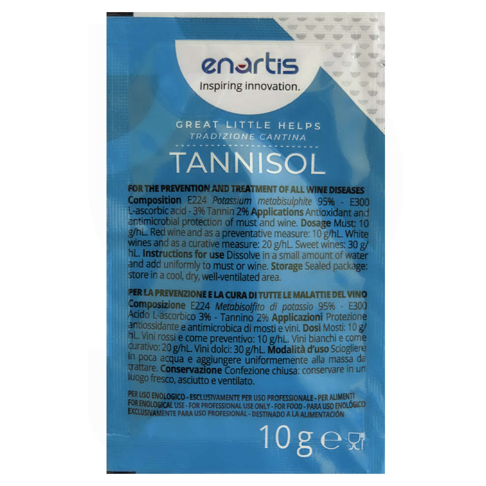 Polsinelli Tannisol buste 10 gr (10 pezzi)