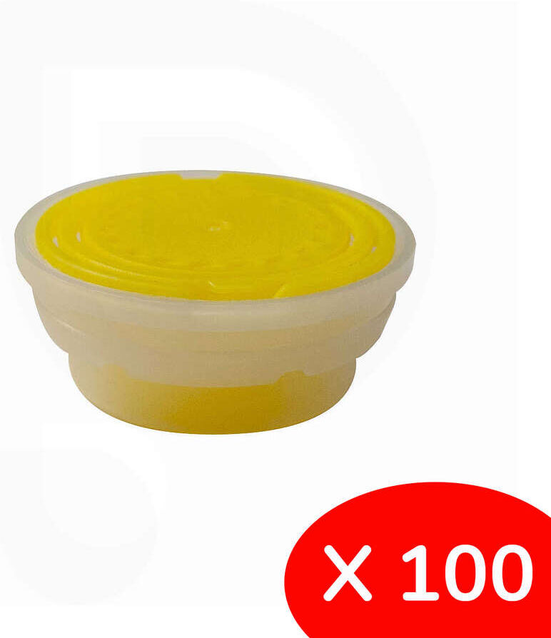 Polsinelli Tappo con versatore per lattina d'olio 5/10/25 L Ø42 (100 pe