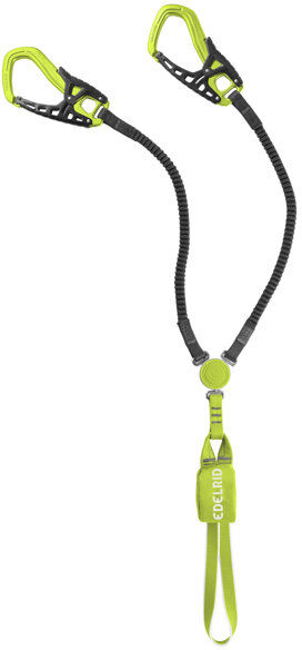 Edelrid Cable Comfort Tri - set via ferrata Black/Green