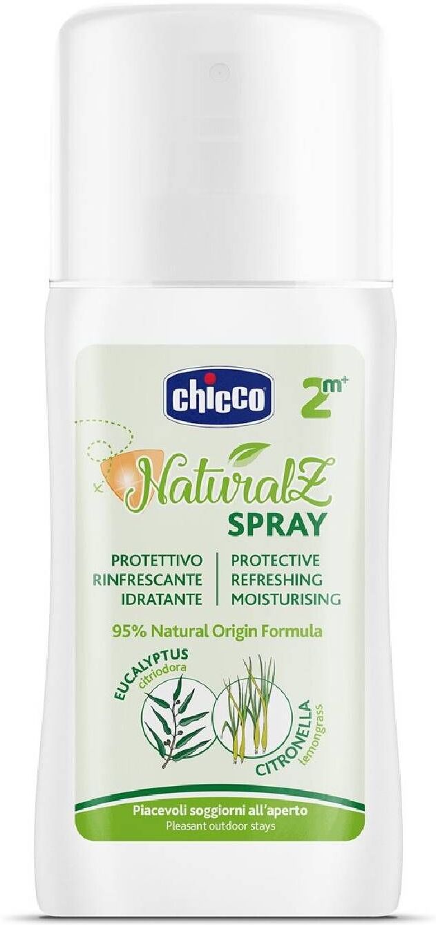 Chicco Spray Naturalz Protettivo E Rinfrescante Contro Zanzare 100ml