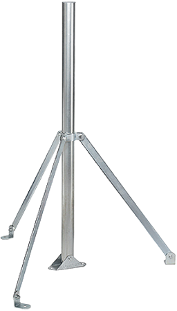 ICECCTV Antenna Mast UMA-50R100 (103 cm, base regolabile)