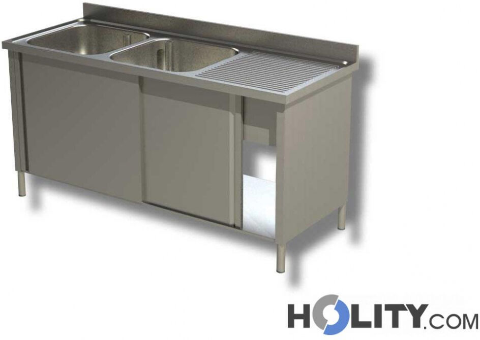 Lavatoio Inox Con Gocciolatoio H357_72