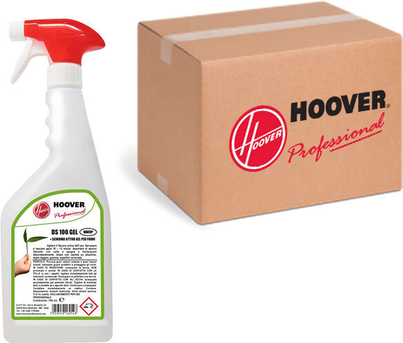 Hoover Scatola 12 flaconi DS100 Gel Forni Sgrassante a schiuma attiva