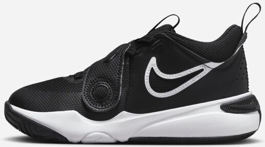 Nike Scarpe da basket Team Hustle D 11 Bianco e Nero Bambino DV8994-002 12.5C