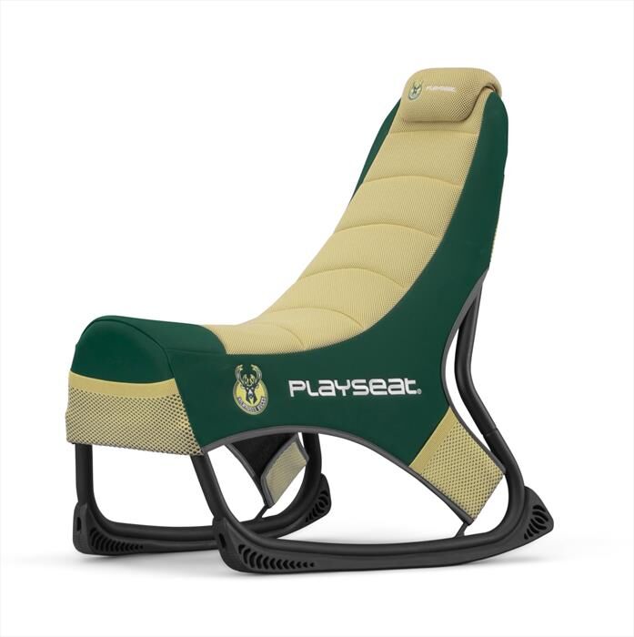 PLAYSEAT Sedile Corsa Champ Nba Edition Milwaukeee Bucks-verde/beige