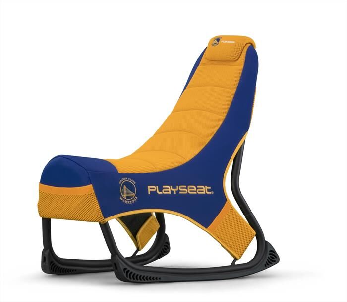 PLAYSEAT Sedile Corsa Champ Nba Edition-golden State Warrio-blu/giallo