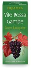 ERBAMEA Vite rossa gambe gocce biologiche 100 ml