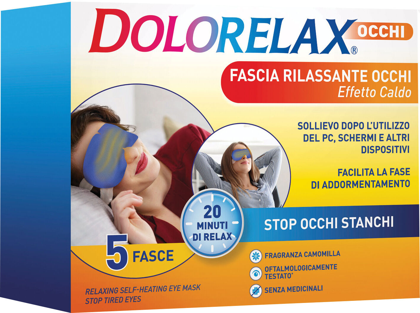 DOLORELAX fascia lombare riscaldante