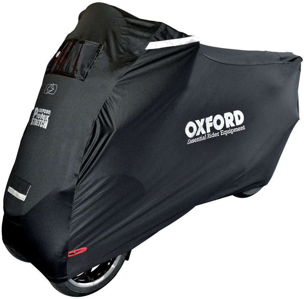 Oxford Protex Stretch-Fit Outdoor MP3 Copertura del motociclo Nero