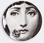 Fornasetti 'tema E Variazioni N.137' Coaster