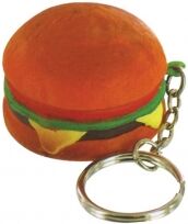 Gedshop 1000 Portachiavi antistress Hamburger neutro o personalizzato