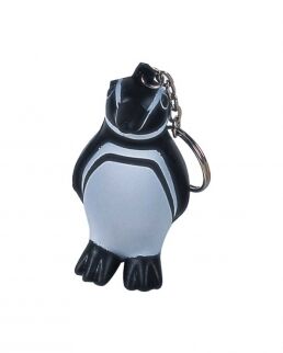 Gedshop 1000 Portachiavi antistress Penguin neutro o personalizzato