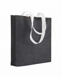 Gedshop 1000 Shopper TNT stampato effetto jeans neutro o personalizzato