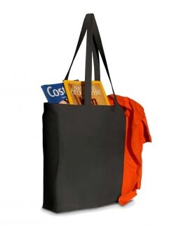 Gedshop 1000 Shopper in cotone canvas con soffietto neutro o personalizzato