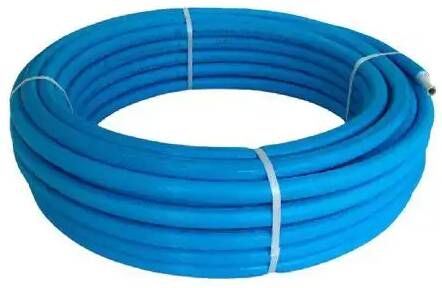 Tubo Rotolo Multistrato Rivestito Coibentato Isolato Sesta Mtrixb26 26x3 A Metro Colore Blu