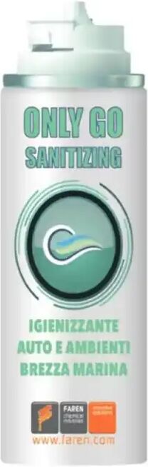 Faren Igienizzante Only Go Sanitizing Igienizzante Auto E Ambienti Brezza Marina Spray 200 Ml