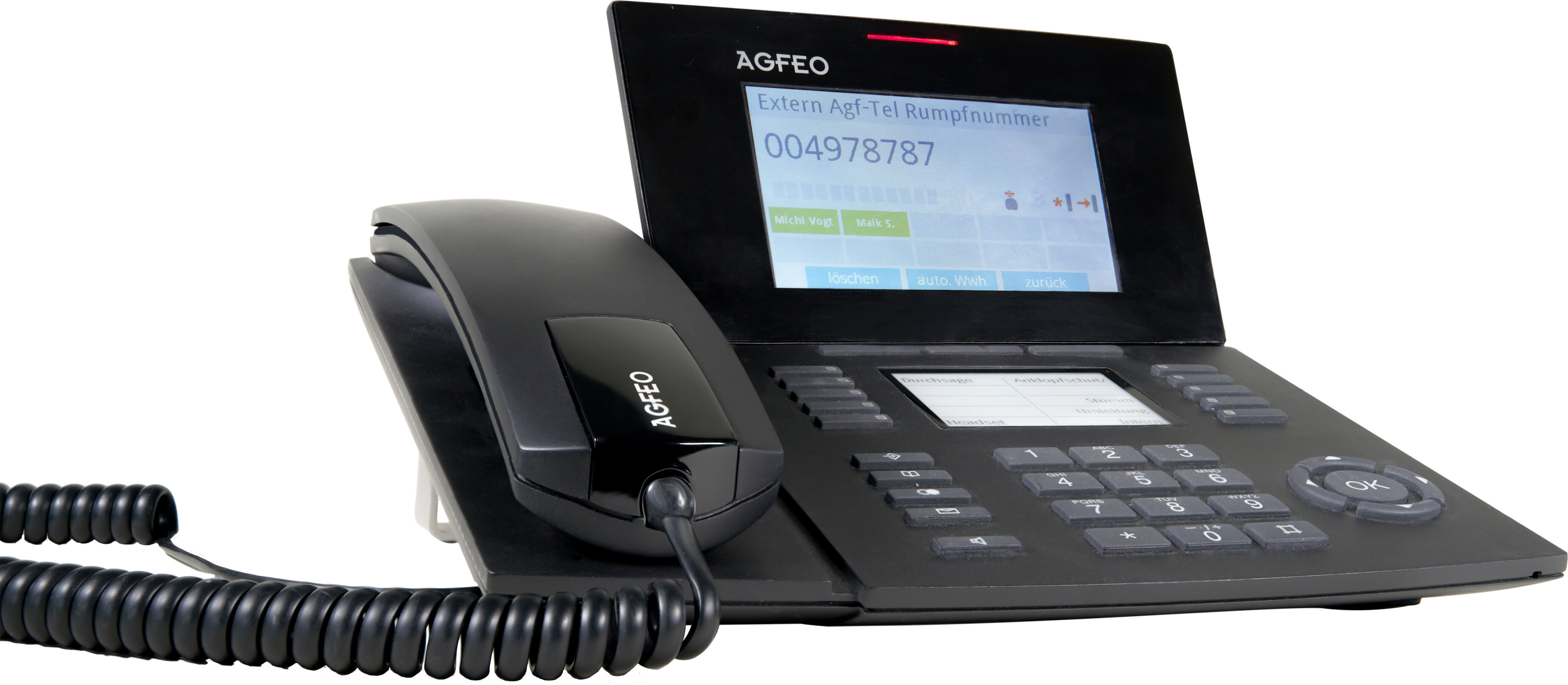 AGFEO ST 56 IP telefono Nero [6101572]