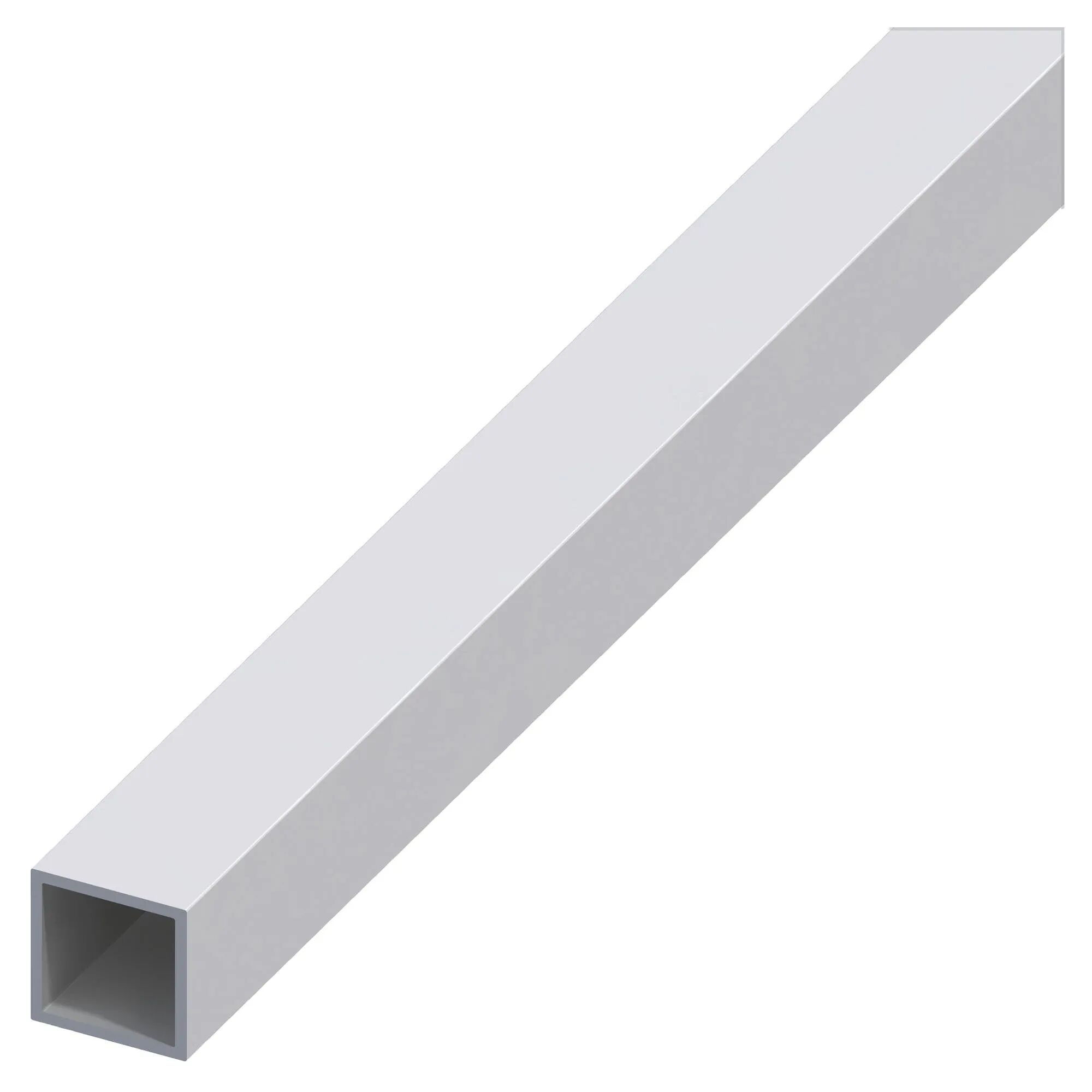 Alfer Aluminium TUBO QUADRO ALLUMINIO ANODIZZATO 20x20x1 mm 2 m ARGENTO