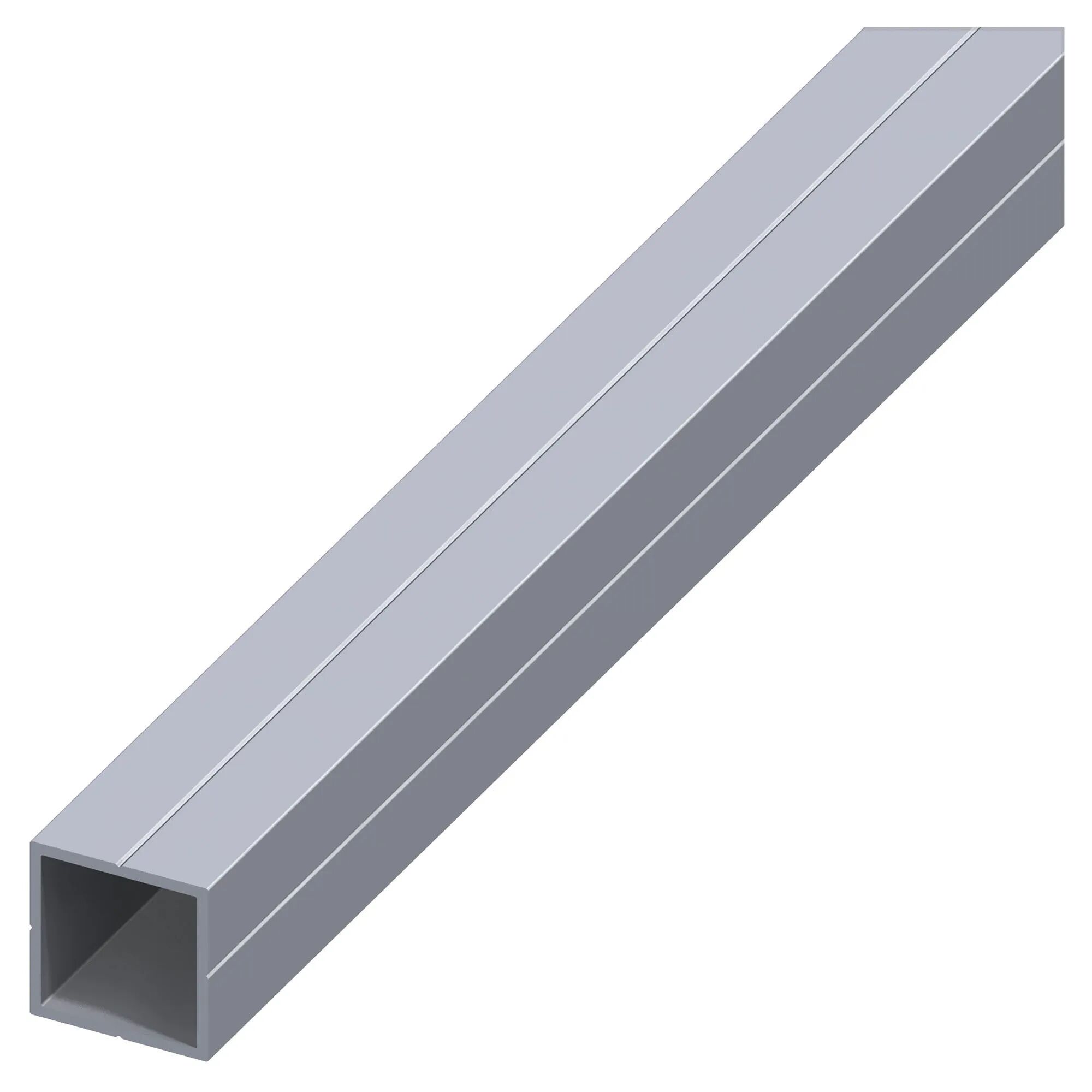 Alfer Aluminium TUBO QUADRO ALLUMINIO NATURALE 19,5x19,5x1,5 mm 1 m