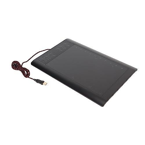 Naroote Grafische Tekening Tablet, 22 Sleutels Digitale Grafische Tablet Flexibele USB Controle voor Ontwerp
