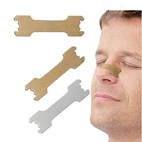 gaoxiao Slapen Neuspads Neusstrips Anti-Snurken Neusstrips Grote Vermindering Van Snurken Anti-Snurkstrips Om De Slaap Te Verbeteren (200 Stuks, 55 X 16 Mm)(Size:50count)