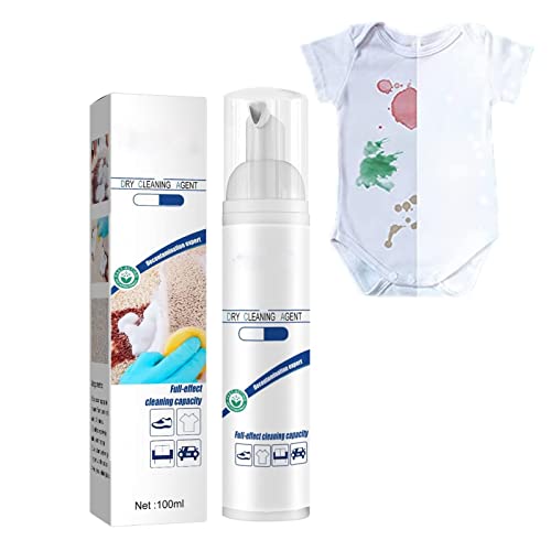 LXYQ Natuurlijke vlekkenverwijderaar voor babywas, vlekkenbehandelingsspray voor kleding, vlekkenverwijderaar voor vlekken, hypoallergene wasreiniger, instant vlekkenverwijderingsspray (100 ml)