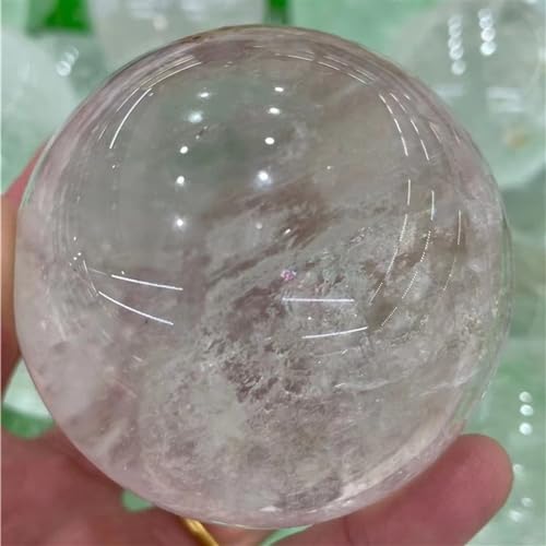 AtkitS meditatie Natuurlijke witte kristallen bol Kristallen bol (Size : 40mm)