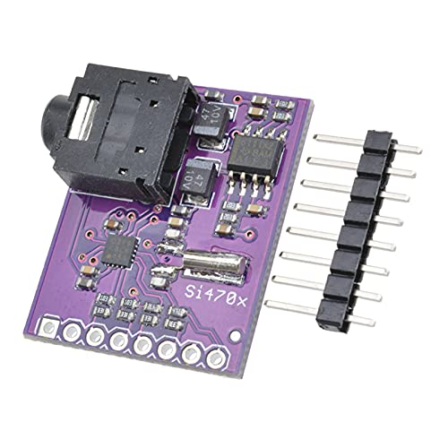 East buy Componenten Module, Si4703 FM Tuner Evaluatie Board Radio Tuner Board Elektronische Componenten Paars