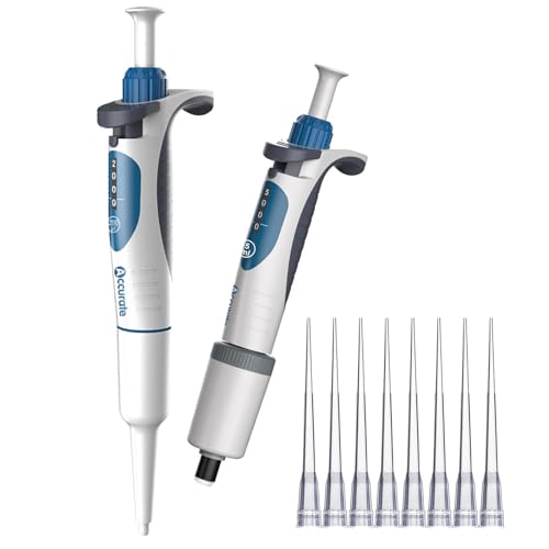 PoNPeD Micropipetten Verstelbare Micropipetten Met Één Kanaal Laboratoriumpipetten Pipetten,10-100ul