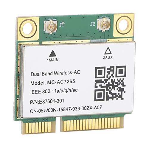 Sxhlseller MC Ac 7265 Netwerkkaart Dual-band Netwerkkaart Ingebouwd voor Intel 7265 Ac-chip Ondersteuning van 802.11a / B/G/N/Ac Netwerkprotocol