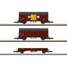 Märklin 082268 Z set van 3 goederenwagens van de DR