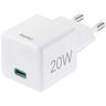 Hama USB-oplader 20 W Binnen, Thuis Uitgangsstroom (max.) 3000 mA Aantal uitgangen: 1 x USB-C